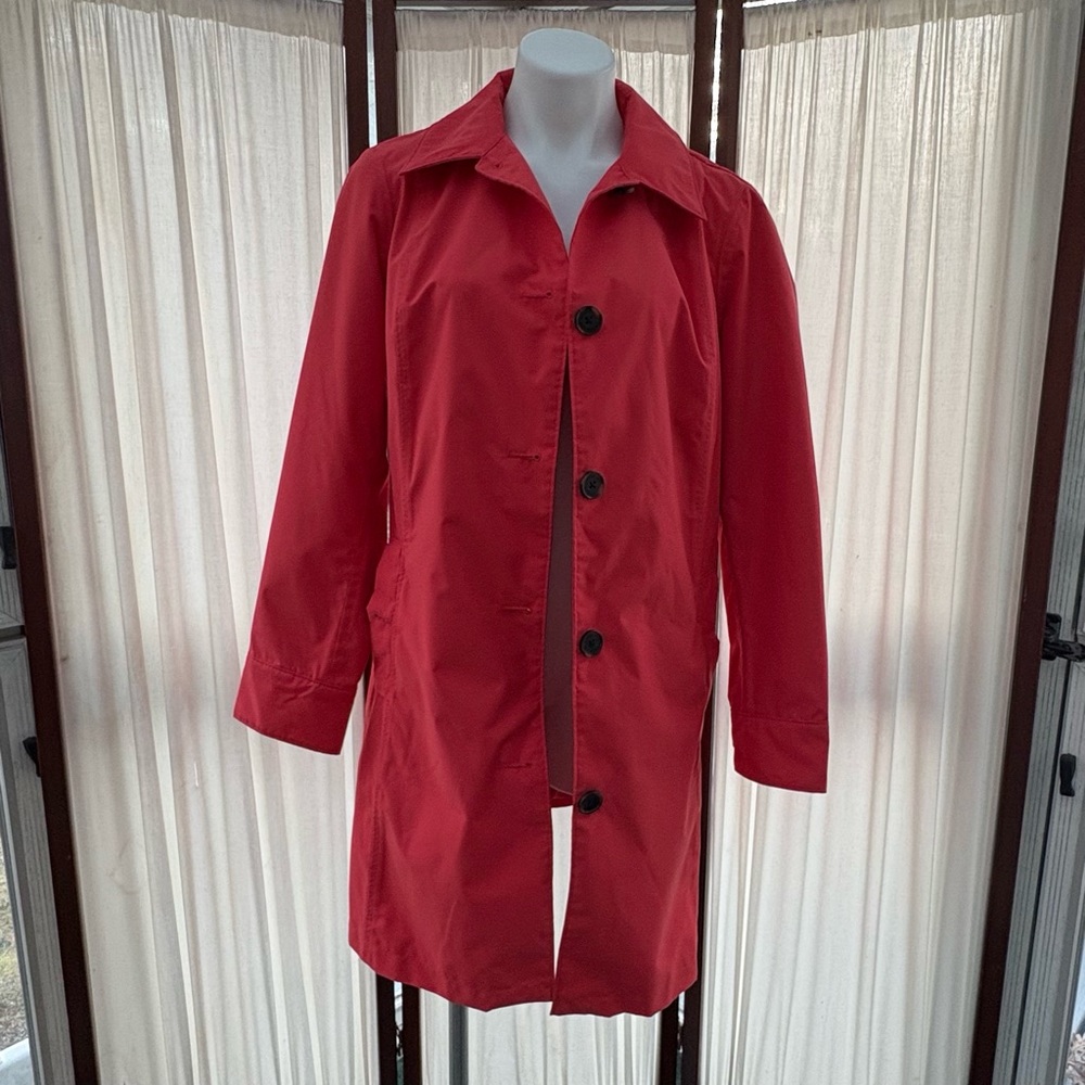 Lands' End Trench Coat - Picture 3 of 10